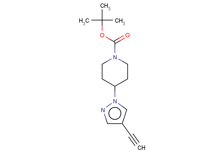 tert-butyl 4-(4-ethynyl-1H-pyrazol-1-yl)piperidine-1-carboxylate