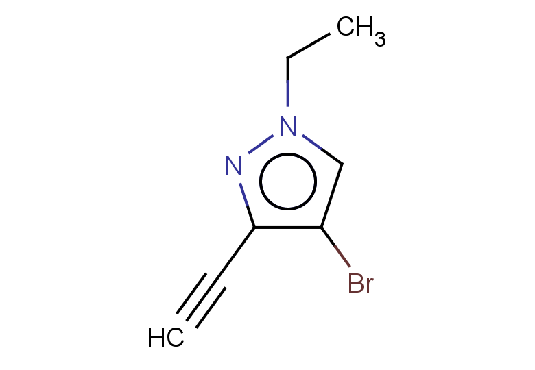 4-bromo-1-ethyl-3-ethynyl-1H-pyrazole