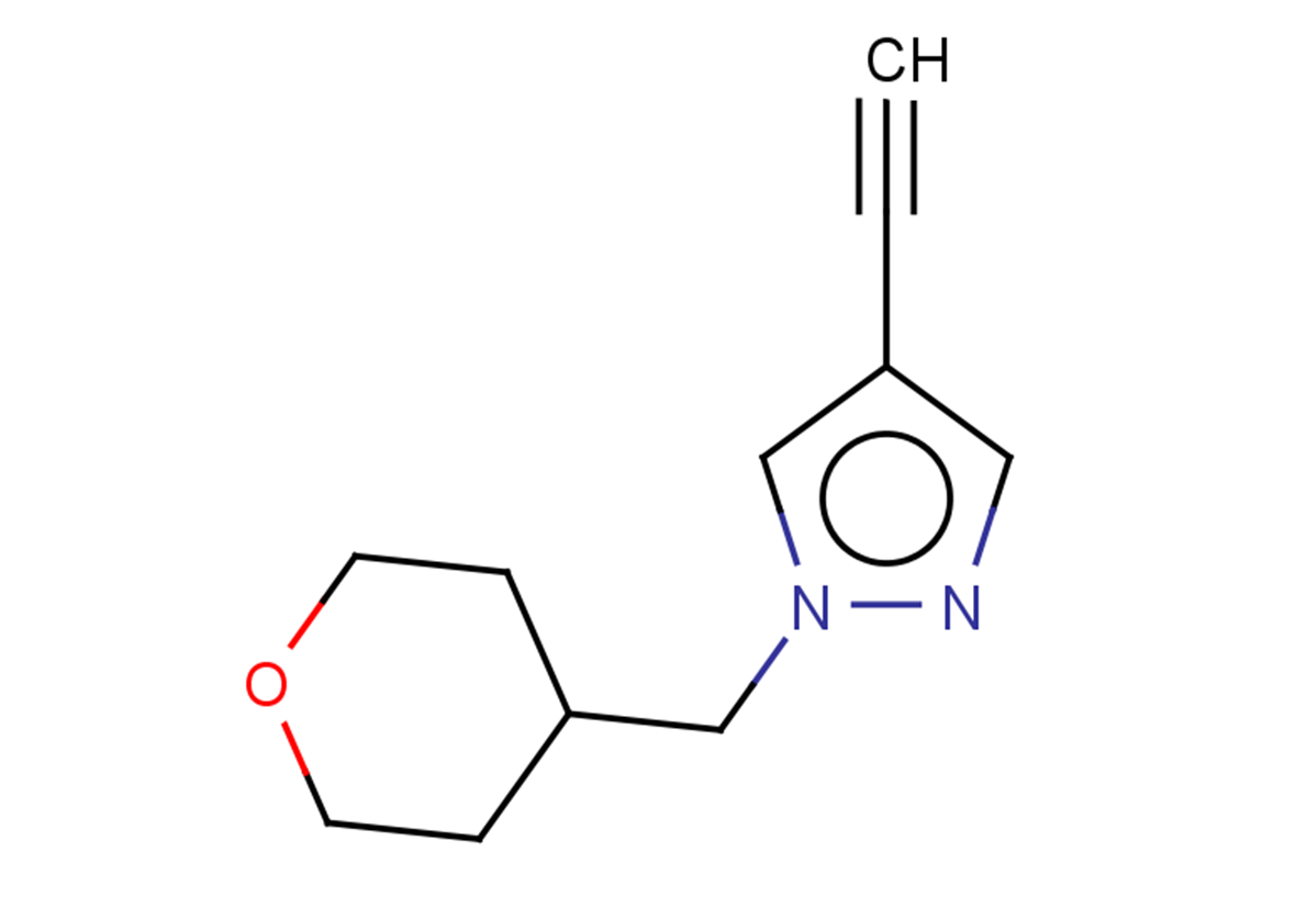 4-ethynyl-1-[(oxan-4-yl)methyl]-1H-pyrazole