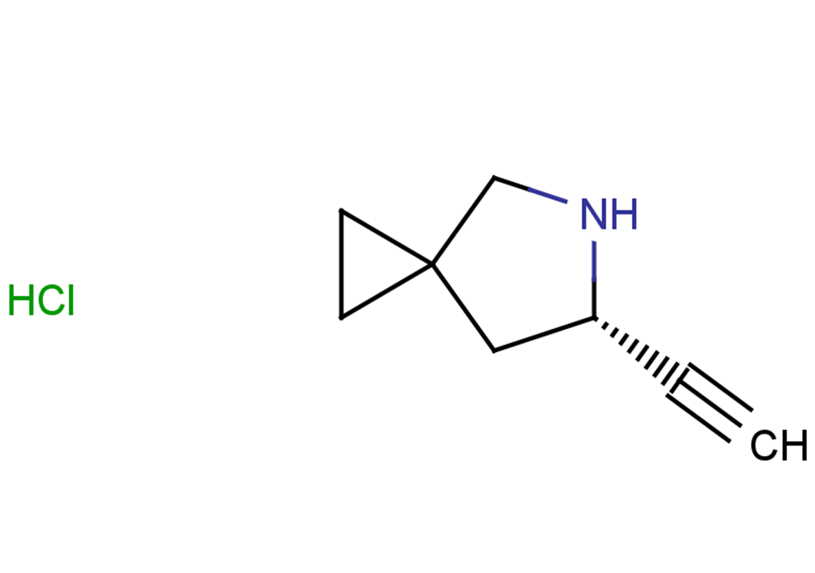 (6S)-6-ethynyl-5-azaspiro[2.4]heptane hydrochloride