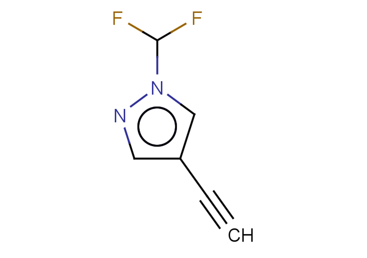 1-(difluoromethyl)-4-ethynyl-1H-pyrazole