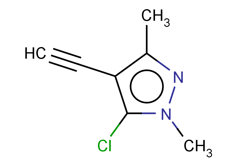 5-chloro-4-ethynyl-1,3-dimethyl-1H-pyrazole