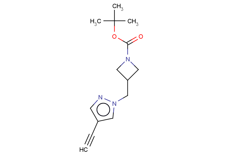 tert-butyl 3-[(4-ethynyl-1H-pyrazol-1-yl)methyl]azetidine-1-carboxylate