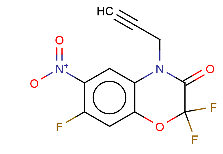 2,2,7-trifluoro-6-nitro-4-(prop-2-yn-1-yl)-3,4-dihydro-2H-1,4-benzoxazin-3-one