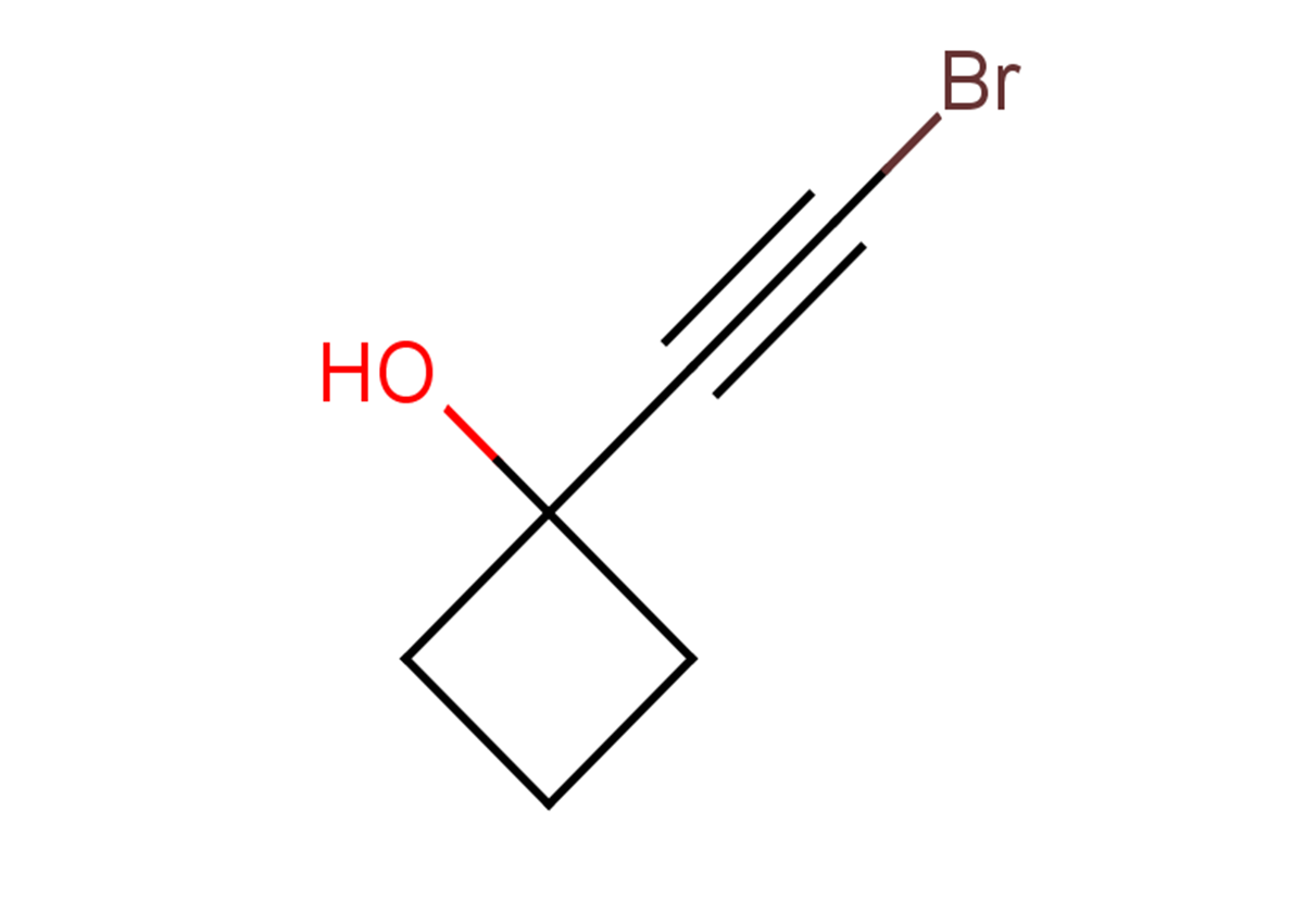 1-(2-bromoethynyl)cyclobutan-1-ol
