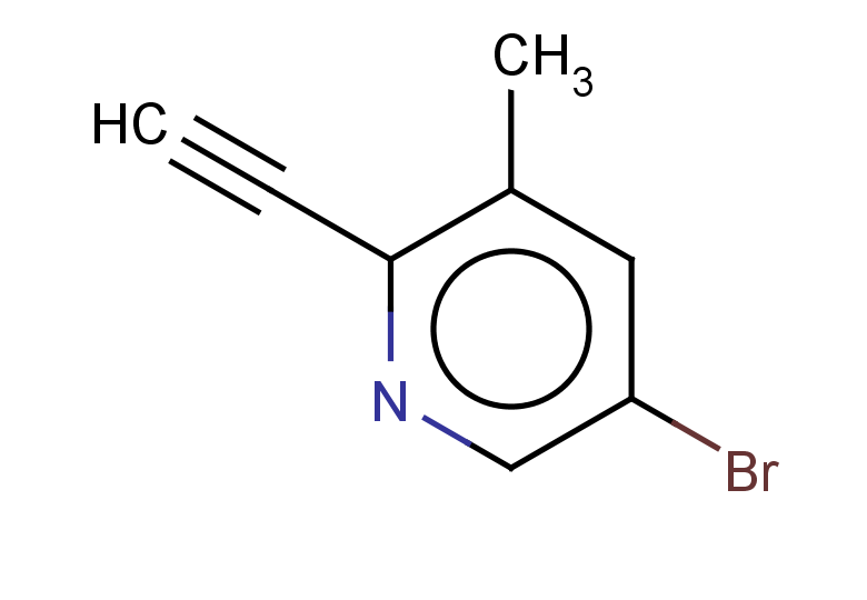 5-bromo-2-ethynyl-3-methylpyridine