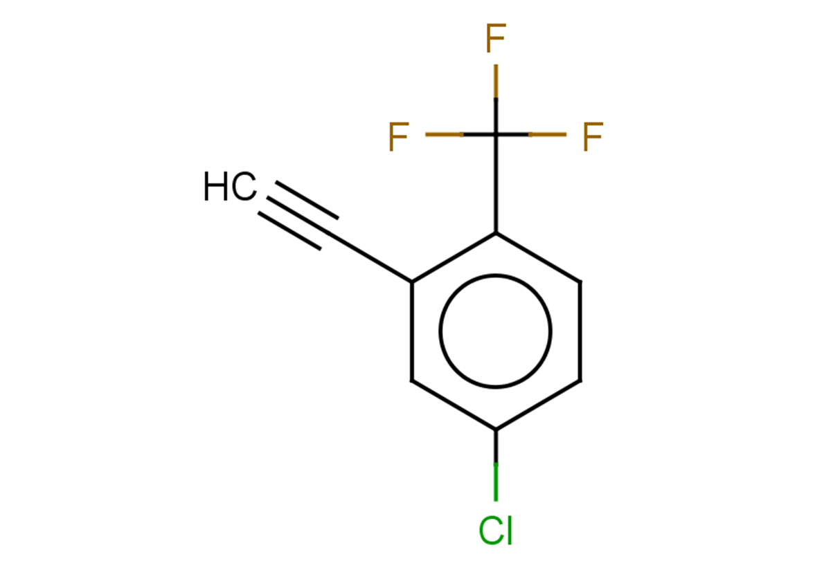 4-chloro-2-ethynyl-1-(trifluoromethyl)benzene