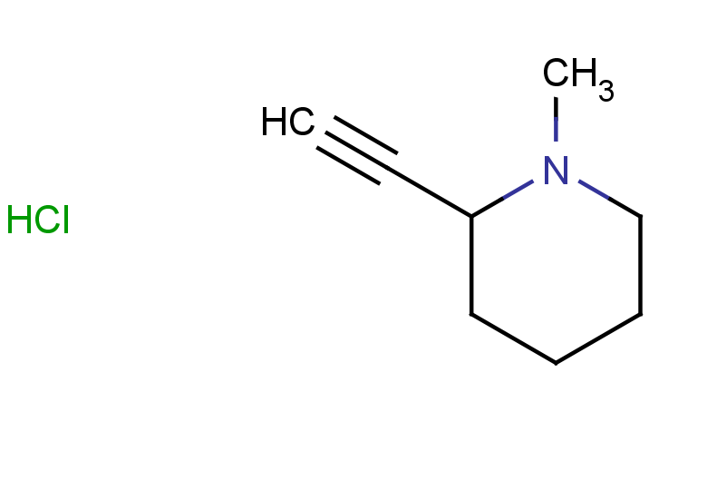 2-ethynyl-1-methylpiperidine hydrochloride
