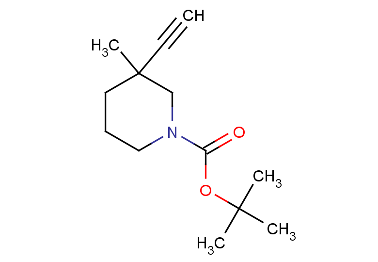 tert-butyl 3-ethynyl-3-methylpiperidine-1-carboxylate