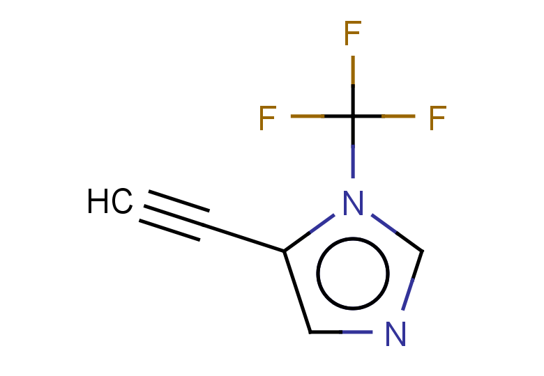 5-ethynyl-1-(trifluoromethyl)-1H-imidazole