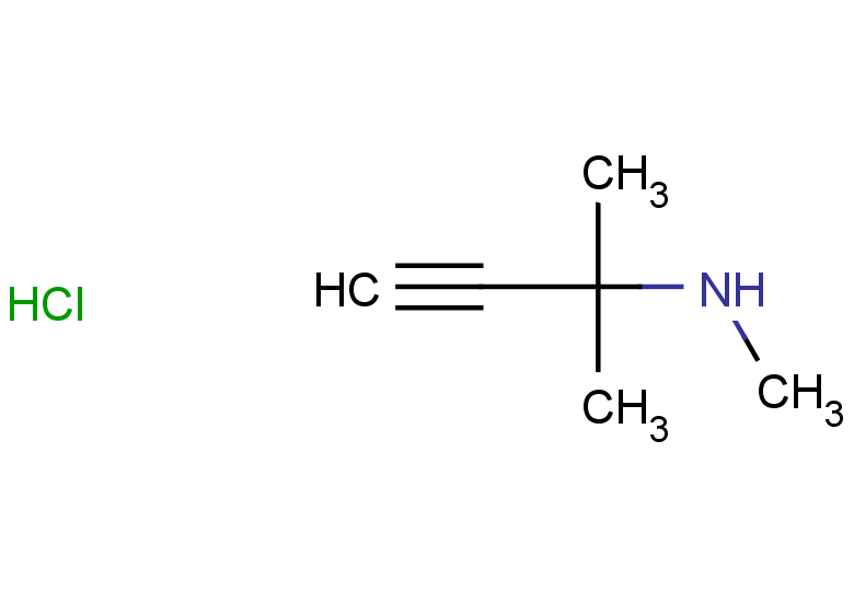 methyl(2-methylbut-3-yn-2-yl)amine hydrochloride
