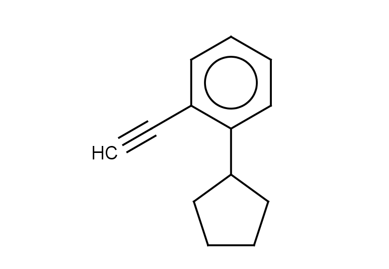 1-cyclopentyl-2-ethynylbenzene