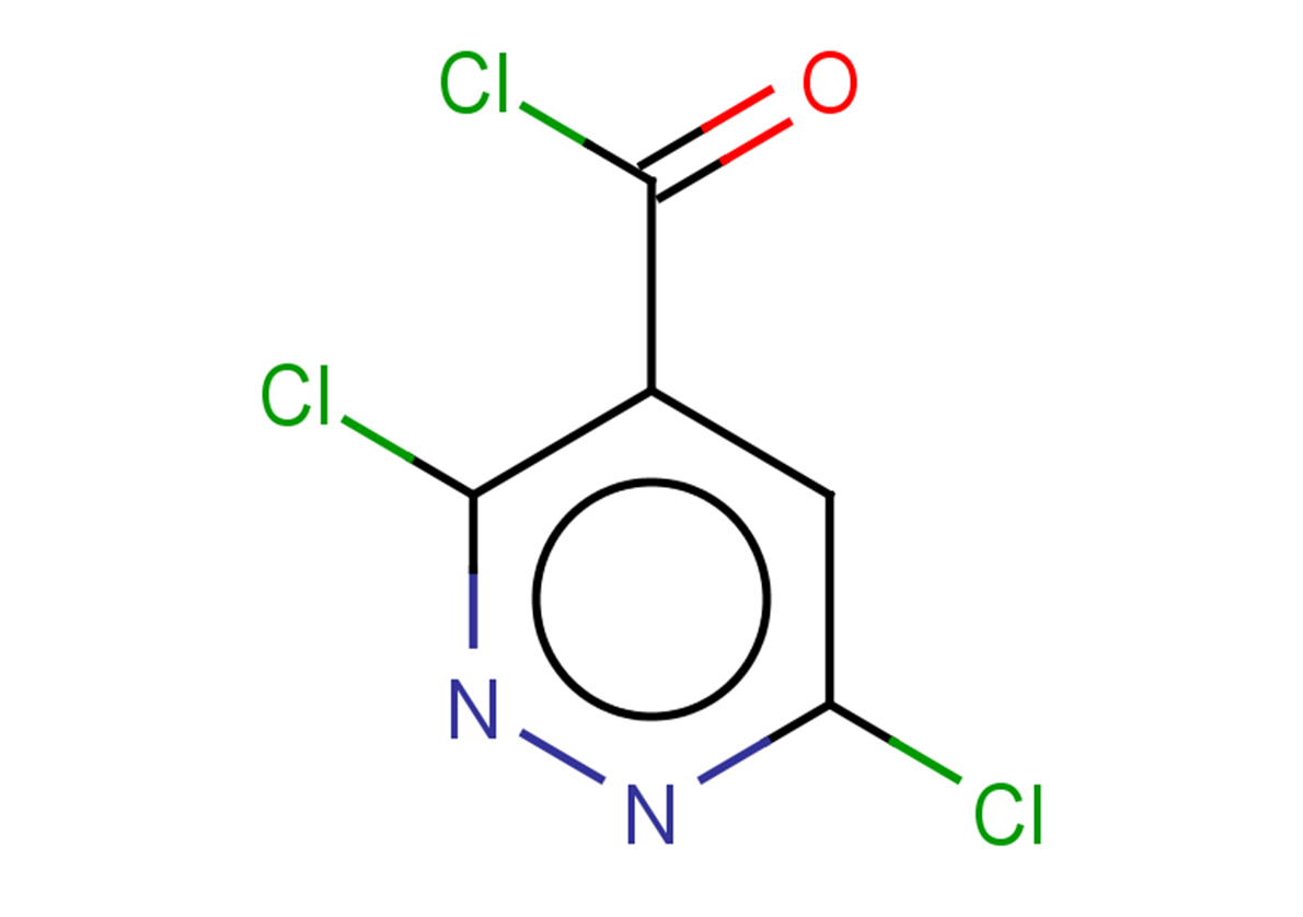 3,6-dichloropyridazine-4-carbonyl chloride