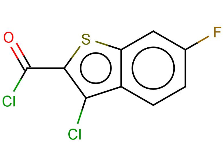 3-chloro-6-fluoro-1-benzothiophene-2-carbonyl chloride