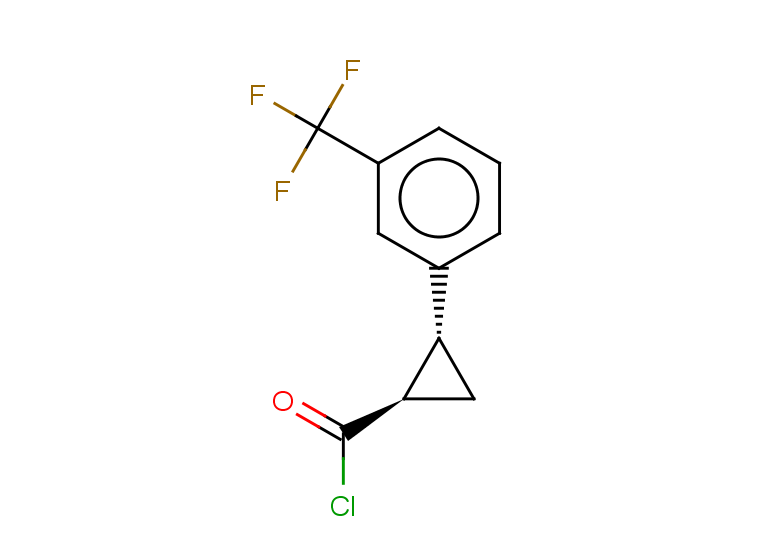 (1R,2R)-2-[3-(trifluoromethyl)phenyl]cyclopropane-1-carbonyl chloride
