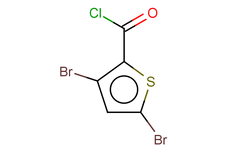 3,5-dibromothiophene-2-carbonyl chloride