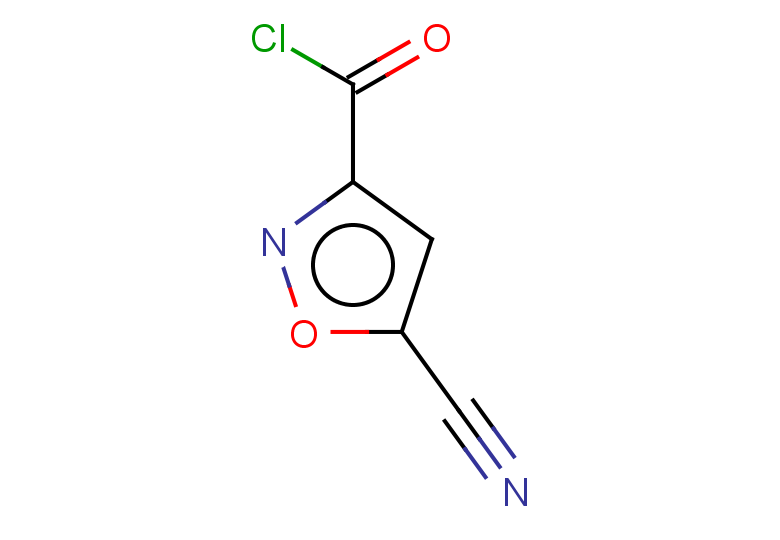 5-cyano-1,2-oxazole-3-carbonyl chloride