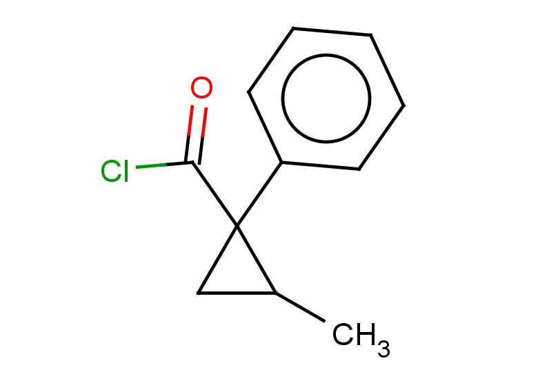 2-methyl-1-phenylcyclopropane-1-carbonyl chloride