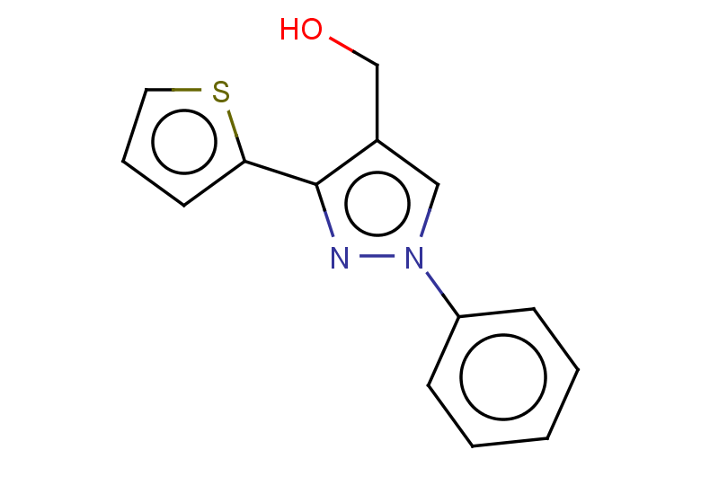 [1-phenyl-3-(thiophen-2-yl)-1H-pyrazol-4-yl]methanol