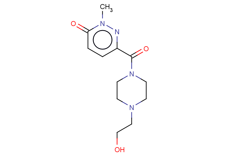 6-[4-(2-hydroxyethyl)piperazine-1-carbonyl]-2-methyl-2,3-dihydropyridazin-3-one