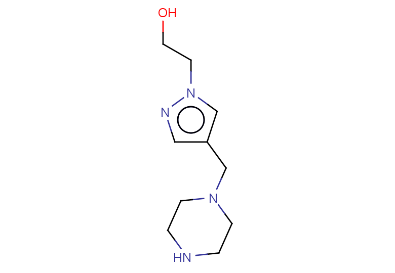 2-[4-(piperazin-1-ylmethyl)-1H-pyrazol-1-yl]ethan-1-ol