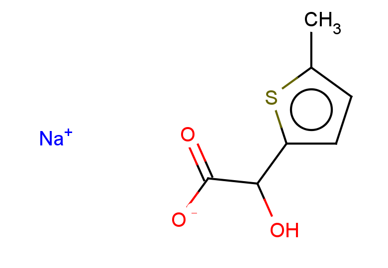 sodium 2-hydroxy-2-(5-methylthiophen-2-yl)acetate