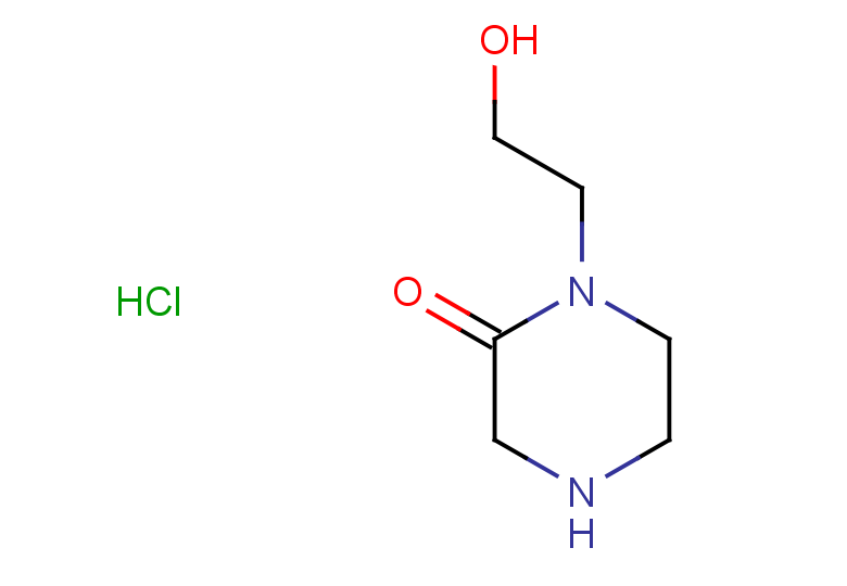 1-(2-hydroxyethyl)piperazin-2-one hydrochloride