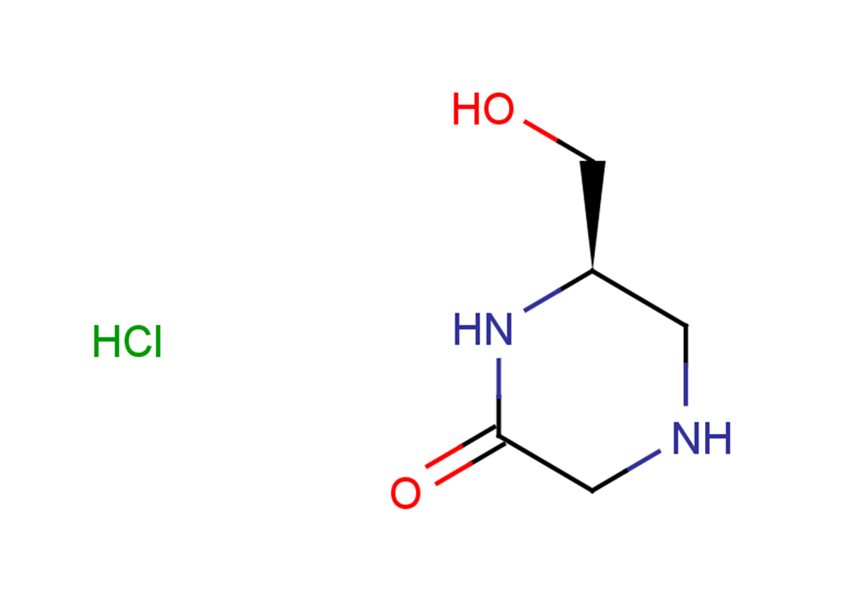 (6R)-6-(hydroxymethyl)piperazin-2-one hydrochloride
