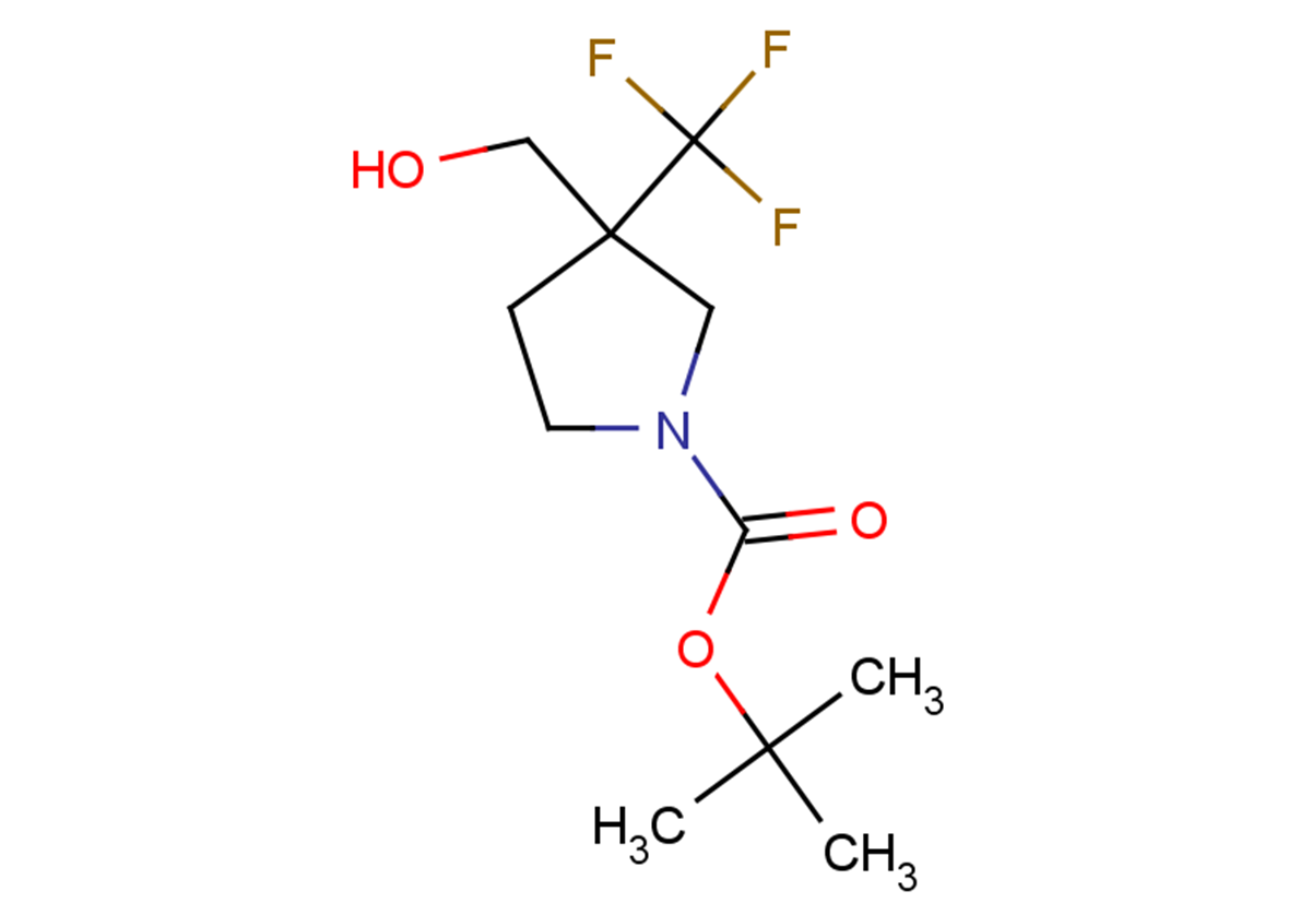 tert-butyl 3-(hydroxymethyl)-3-(trifluoromethyl)pyrrolidine-1-carboxylate