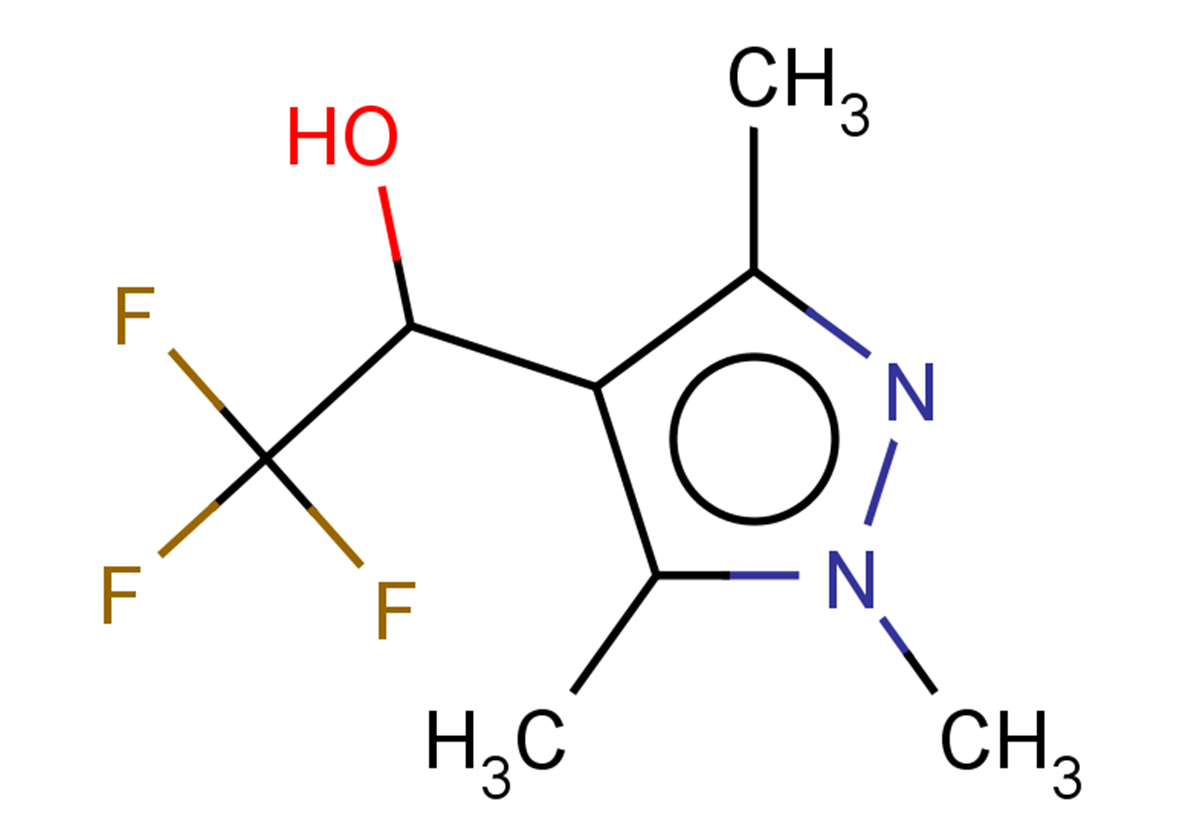 2,2,2-trifluoro-1-(trimethyl-1H-pyrazol-4-yl)ethan-1-ol
