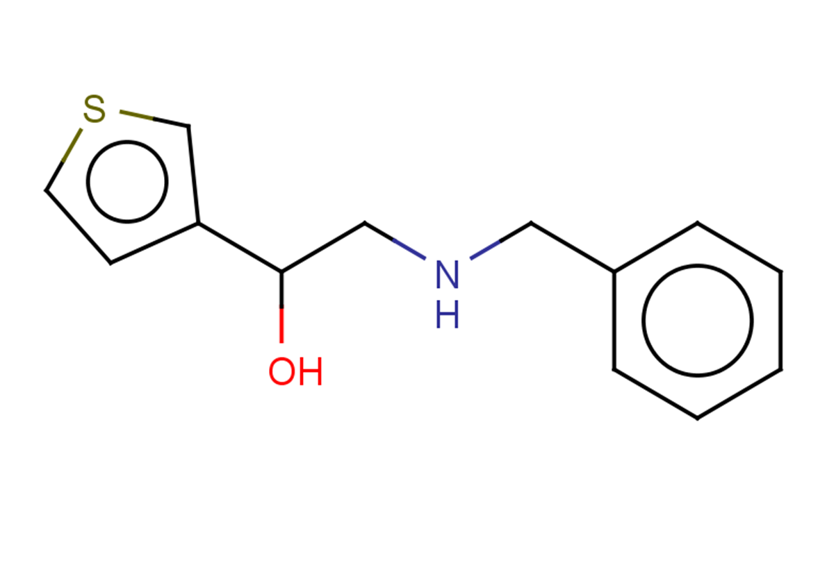 2-(benzylamino)-1-(thiophen-3-yl)ethan-1-ol