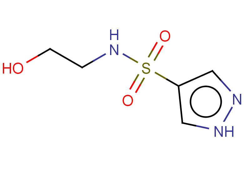 2-hydroxy-S-(1H-pyrazol-4-yl)ethane-1-sulfonamido