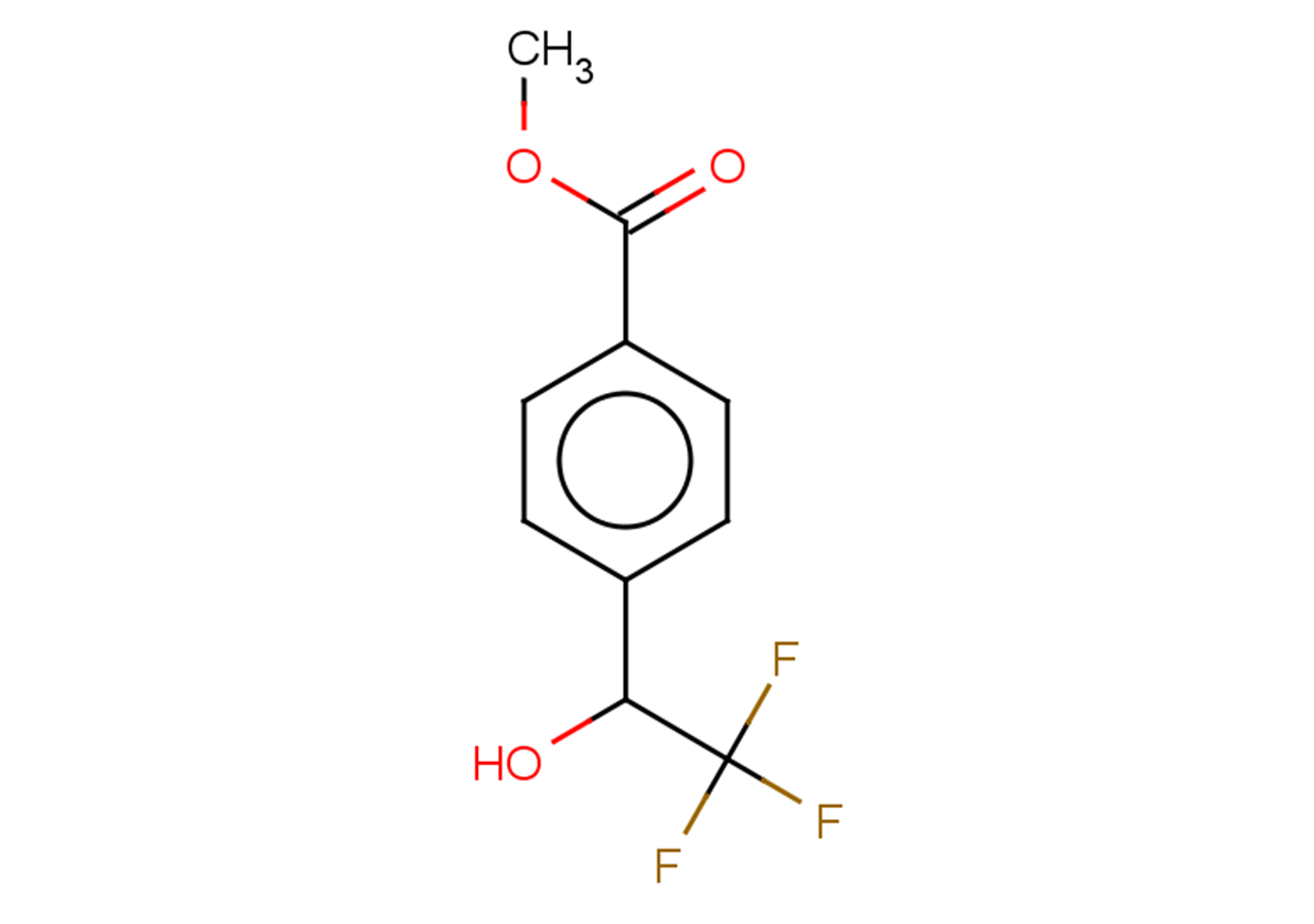 methyl 4-(2,2,2-trifluoro-1-hydroxyethyl)benzoate