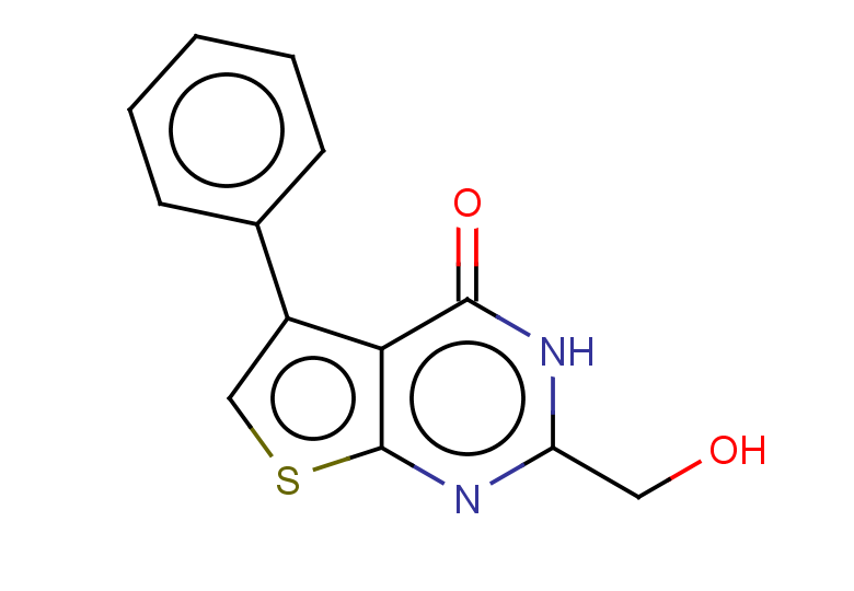 2-(hydroxymethyl)-5-phenyl-3H,4H-thieno[2,3-d]pyrimidin-4-one