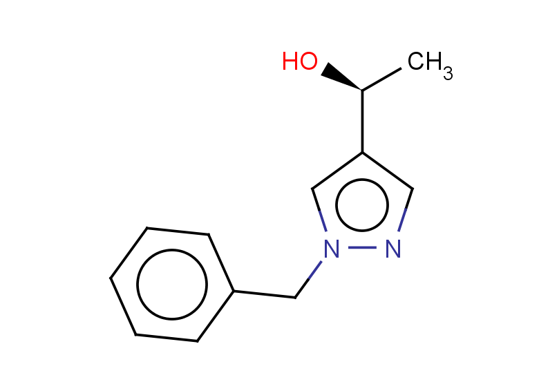 (1S)-1-(1-benzyl-1H-pyrazol-4-yl)ethan-1-ol