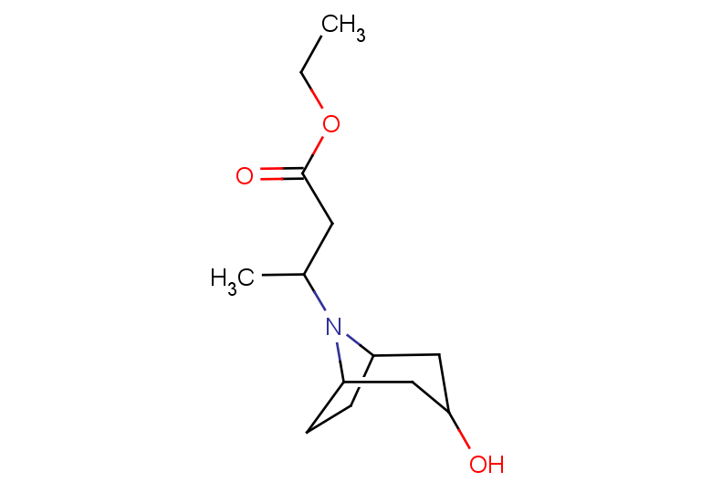 ethyl 3-{3-hydroxy-8-azabicyclo[3.2.1]octan-8-yl}butanoate