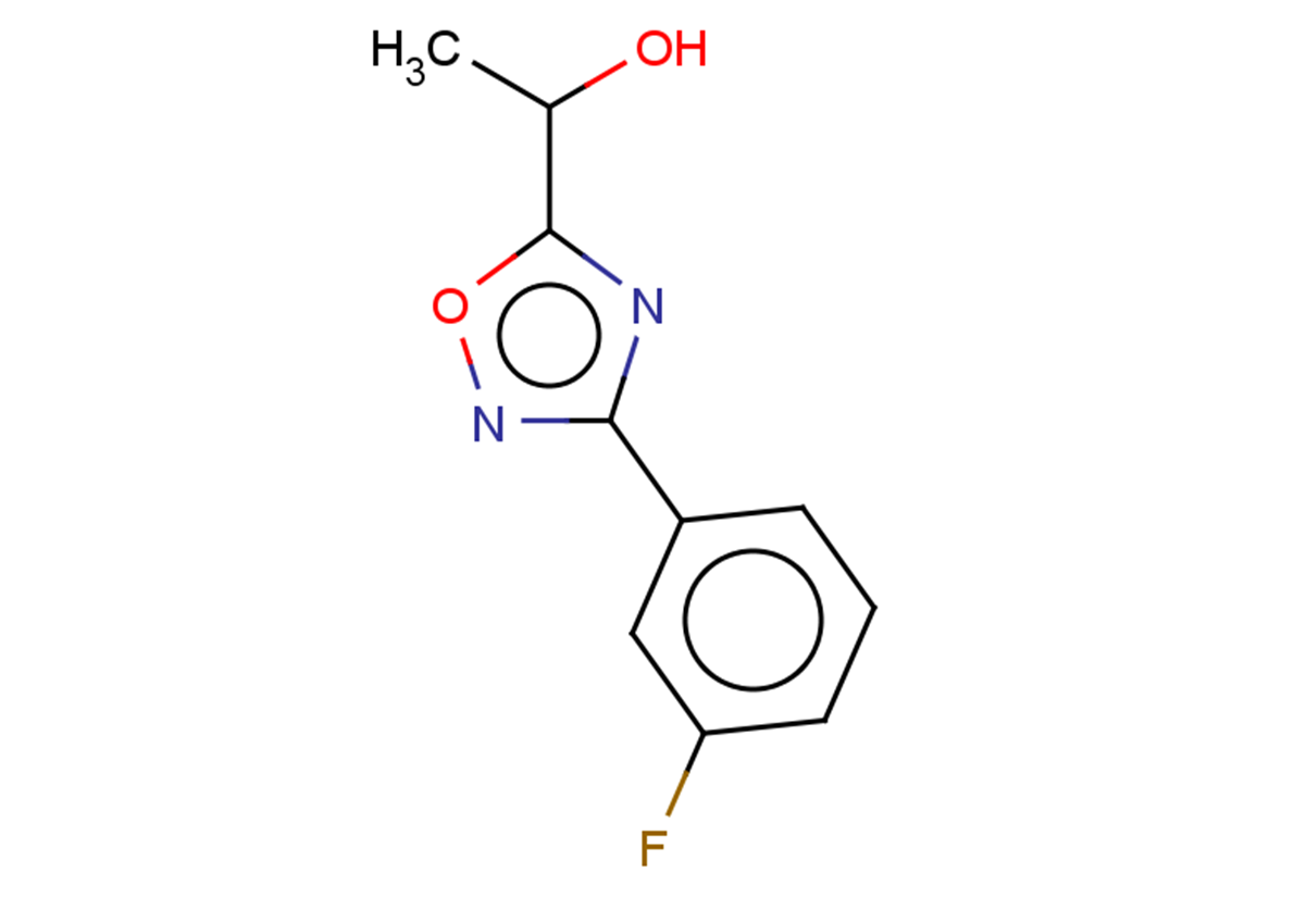 1-[3-(3-fluorophenyl)-1,2,4-oxadiazol-5-yl]ethan-1-ol