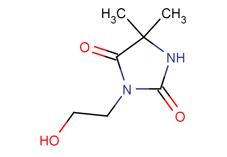 3-(2-hydroxyethyl)-5,5-dimethylimidazolidine-2,4-dione