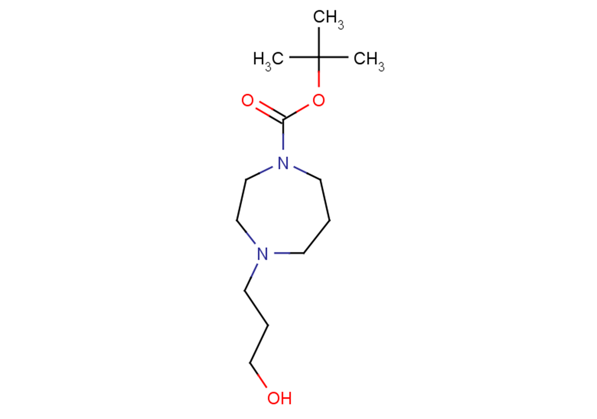 tert-butyl 4-(3-hydroxypropyl)-1,4-diazepane-1-carboxylate