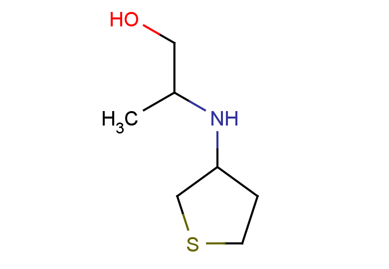2-[(thiolan-3-yl)amino]propan-1-ol