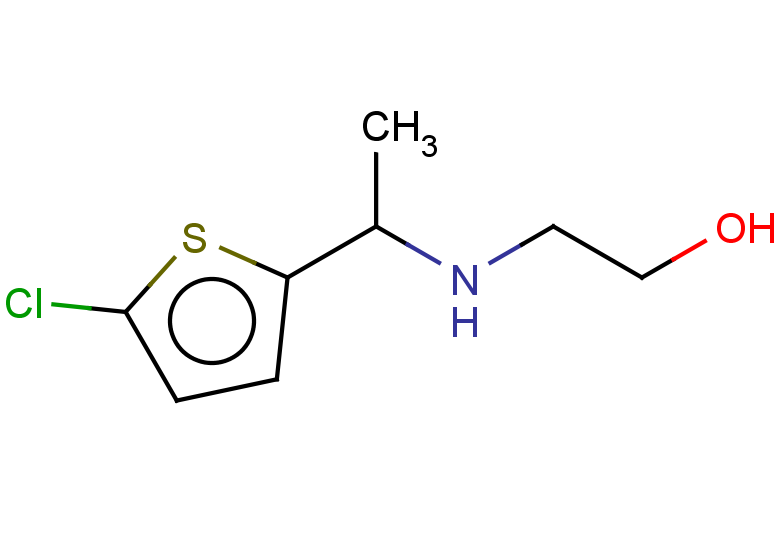 2-{[1-(5-chlorothiophen-2-yl)ethyl]amino}ethan-1-ol