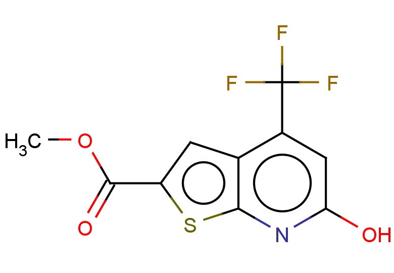 methyl 6-hydroxy-4-(trifluoromethyl)thieno[2,3-b]pyridine-2-carboxylate