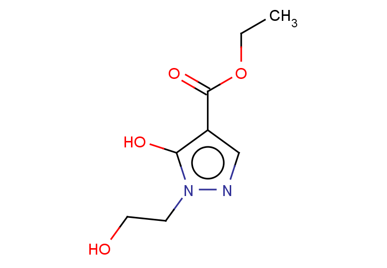 ethyl 5-hydroxy-1-(2-hydroxyethyl)-1H-pyrazole-4-carboxylate