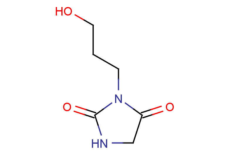 3-(3-hydroxypropyl)imidazolidine-2,4-dione