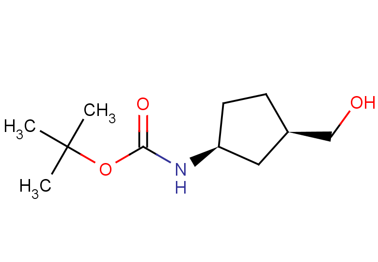 tert-butyl N-[(1S,3R)-3-(hydroxymethyl)cyclopentyl]carbamate