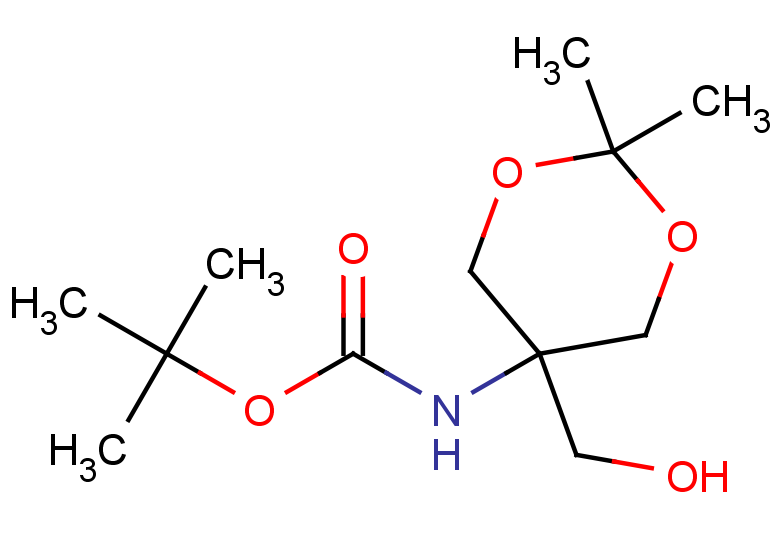 tert-butyl N-[5-(hydroxymethyl)-2,2-dimethyl-1,3-dioxan-5-yl]carbamate