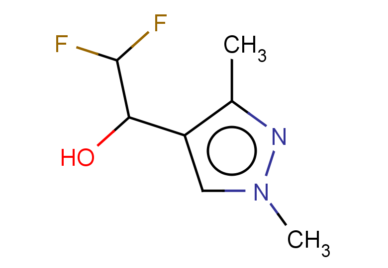 1-(1,3-dimethyl-1H-pyrazol-4-yl)-2,2-difluoroethan-1-ol