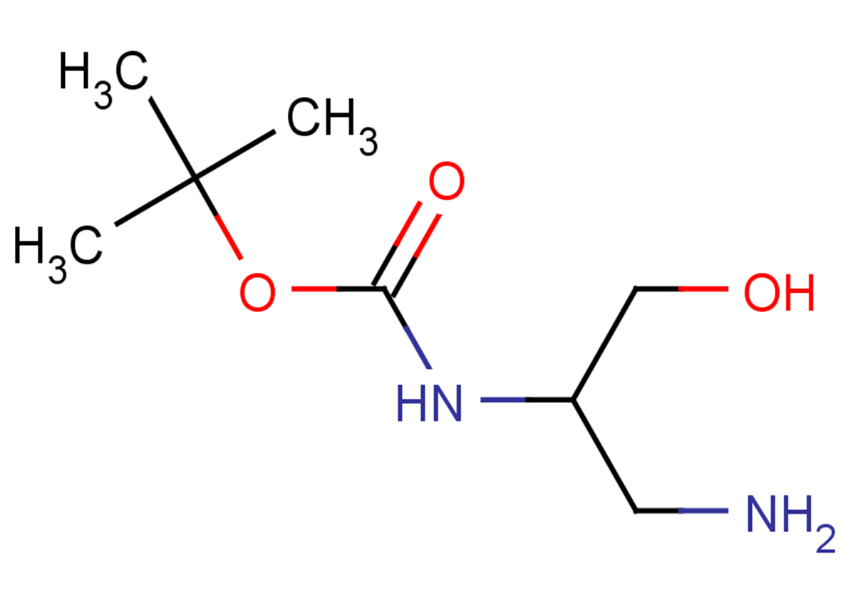 tert-butyl N-(1-amino-3-hydroxypropan-2-yl)carbamate