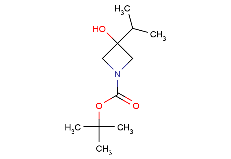 tert-butyl 3-hydroxy-3-(propan-2-yl)azetidine-1-carboxylate