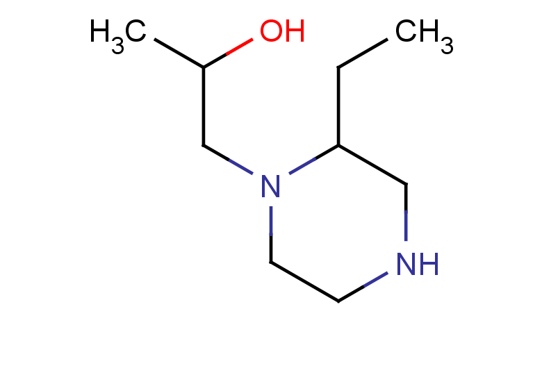 1-(2-ethylpiperazin-1-yl)propan-2-ol